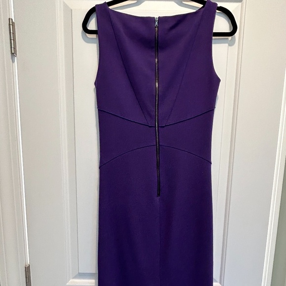 Kobe Halperin, stylish sheath dress, purple, size 6 - Picture 2 of 4